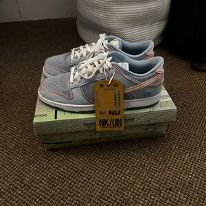 Nike Dunk Low Union Passport Pack Argon Mens 10.5